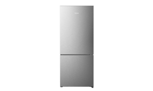 Hisense HRBM417S 417L Bottom mount Refrigerator (Silver)
