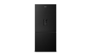 Hisense HRBM482BW 482L Bottom mount pureflat Refrigerator (Black steel)