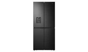 Hisense HRCD454BW 454L French door pureflat Refrigerator (Black steel)