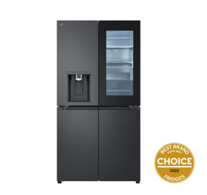 LG GF-V900MBLC 847L Instaview Door-in-Door French Door Fridge – Matte Black Finish