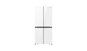 Hisense HRCD483G 483L PureFlat White Glass French Door Fridge