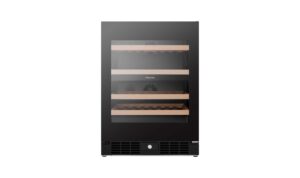 Hisense HRWC46B 46 Bottle Dual-Zone Wine Cabinet – Black