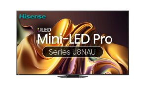 Hisense 75U8NAU 75″ ULED Mini-LED Pro Series Smart TV