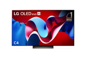 LG OLED77C4PSA 77 Inch evo OLED 4K Smart TV