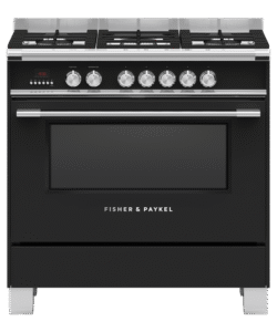 Fisher & Paykel OR90SCG4B1 90cm Series 7 Classic 5 Burner Dual Fuel Cooker – Black