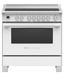 Fisher & Paykel OR90SCI6W1 90cm Series 9 Classic 5 Zone Induction Pyrolytic Cooker – White