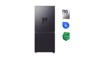 Samsung SRL4600BD 455L Non-Plumbed Bottom Mount Freezer – Black