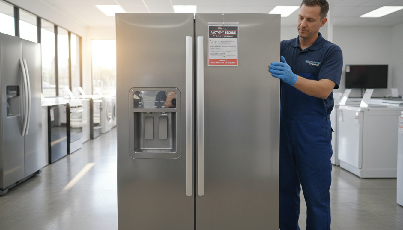 How to Inspect a Factory Second Fridge Before You Buy | Smart Electrical