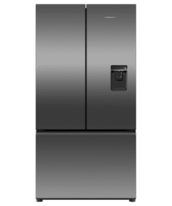 Fisher & Paykel RF610ANUB5 569L Series 7 French Door Refrigerator Freezer Ice & Water – Black Glass