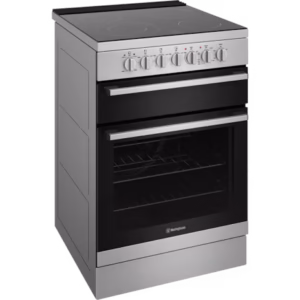 Westinghouse WFE642SCB 60cm Freestanding Electric Oven and Ceramic Cooktop - Stainless Steel