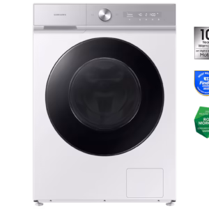 Samsung WW12BB94ADGH 12KG Bespoke AI Front-Load Washer w/ Auto Dispense - White