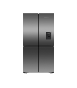 Fisher & Paykel RF605QNUVB1 538L Series 7 Quad Door Refrigerator – Black Stainless
