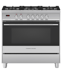 Fisher & Paykel OR90SCG1X1 90cmClassic 5 Burner Dual Fuel Cooker