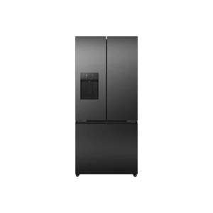 Hisense HRFD535BW 541L PureFlex French Door Fridge - Black Steel