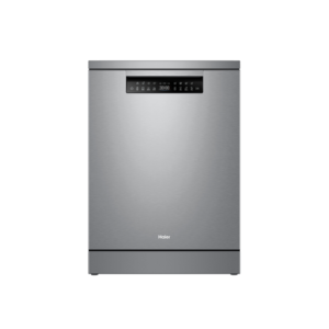 Haier HDW15F3S1 60cm, 600 Series Freestanding Dishwasher - Silver