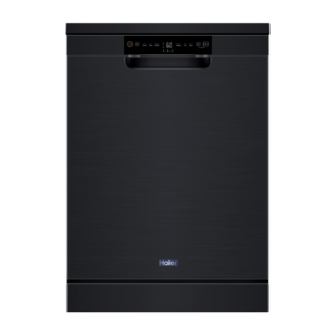 Haier HDW13F0B1 60cm, 300 Series Freestanding Dishwashers - Black