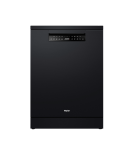 Haier HDW15F4B1 600 Series 60cm Freestanding Dishwasher – Black