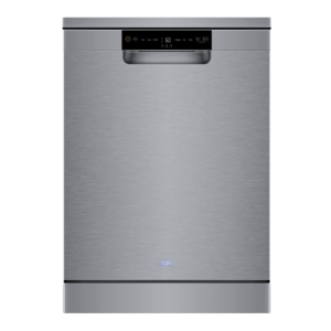 Haier HDW13F0S1 60cm, 300 Series Freestanding Dishwasher - Silver