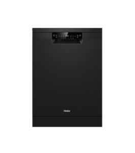 Haier HDW15F2B1 500 Series Freestanding Dishwasher – Black