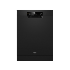 Haier HDW15F2B1 500 Series Freestanding Dishwasher - Black